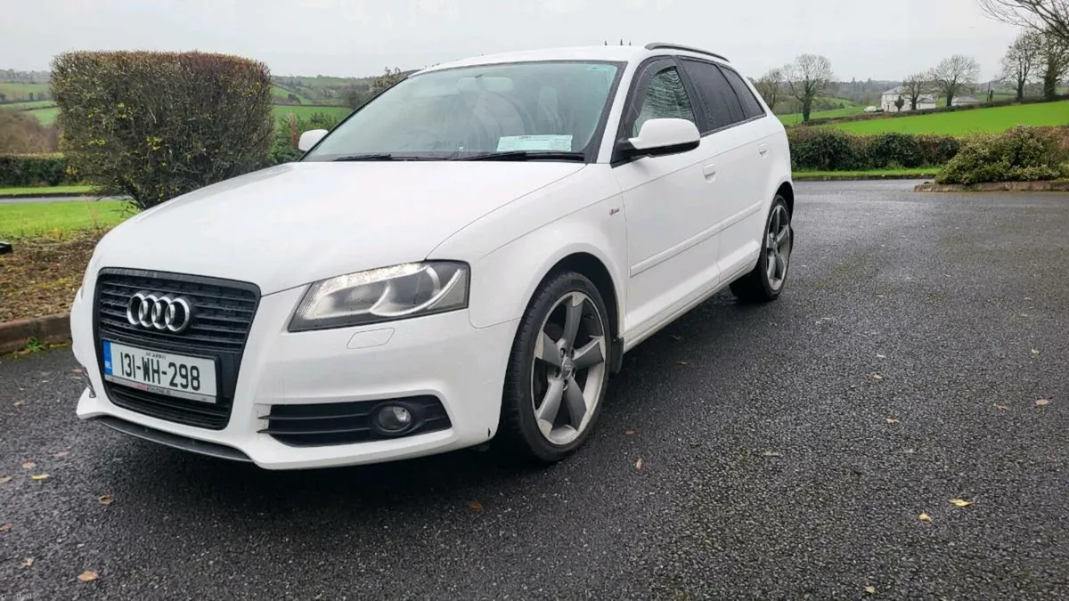 2013 audi A3  S-Line 1.6 TDI in White New Test Tod - Image 2