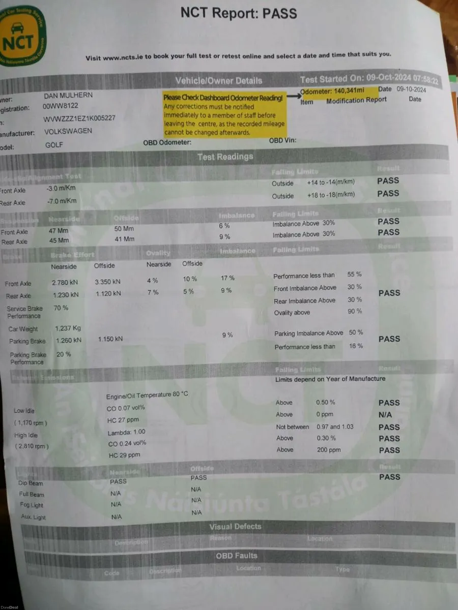 REDUCED SPACE NEEDED VW GOLF TREND 1.8L CABRIOLET - Image 3