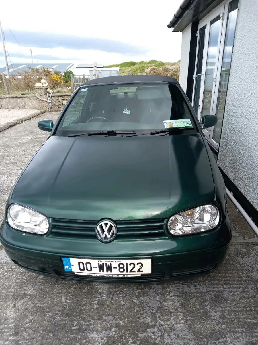 REDUCED SPACE NEEDED VW GOLF TREND 1.8L CABRIOLET - Image 1