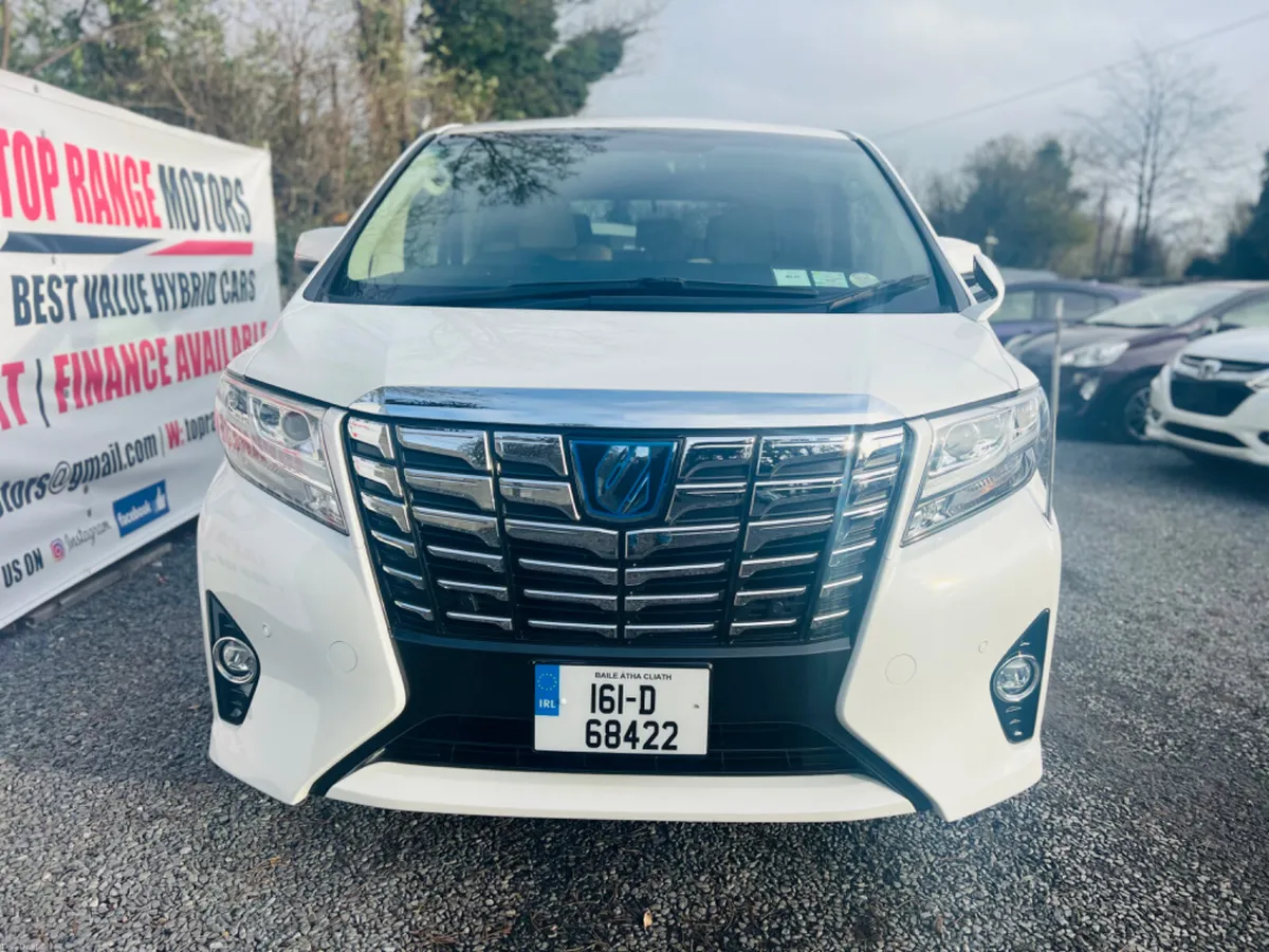 Toyota Alphard 2016** beige leather ** - Image 5