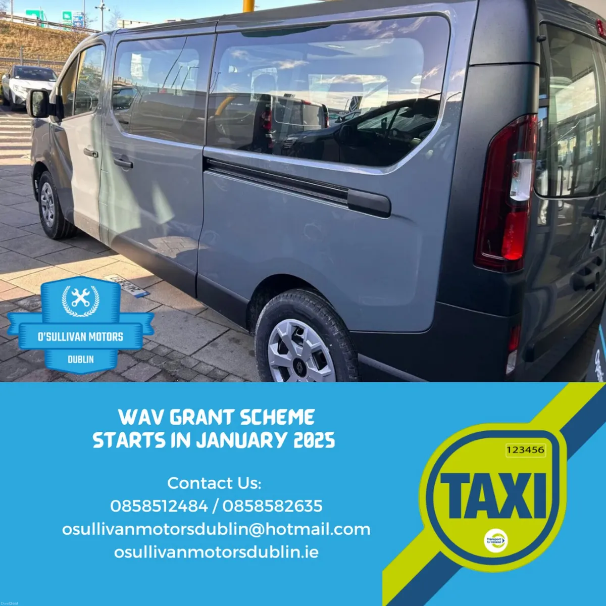 Renault Traffic/2026/Wheelchair Access/Taxi Spec - Image 1