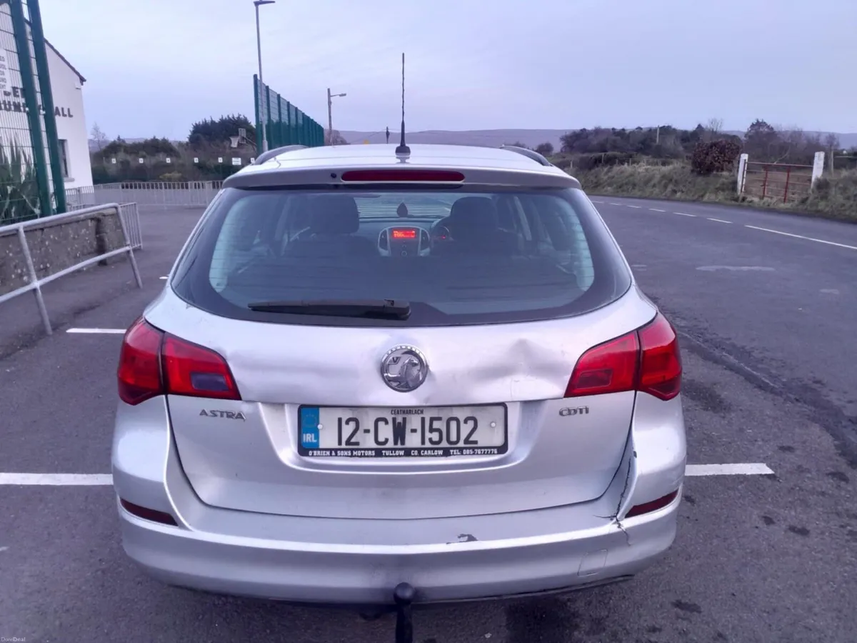 2012 Vauxhall Astra Estate 1.7Diesel NCT Feb 20,26 - Image 2