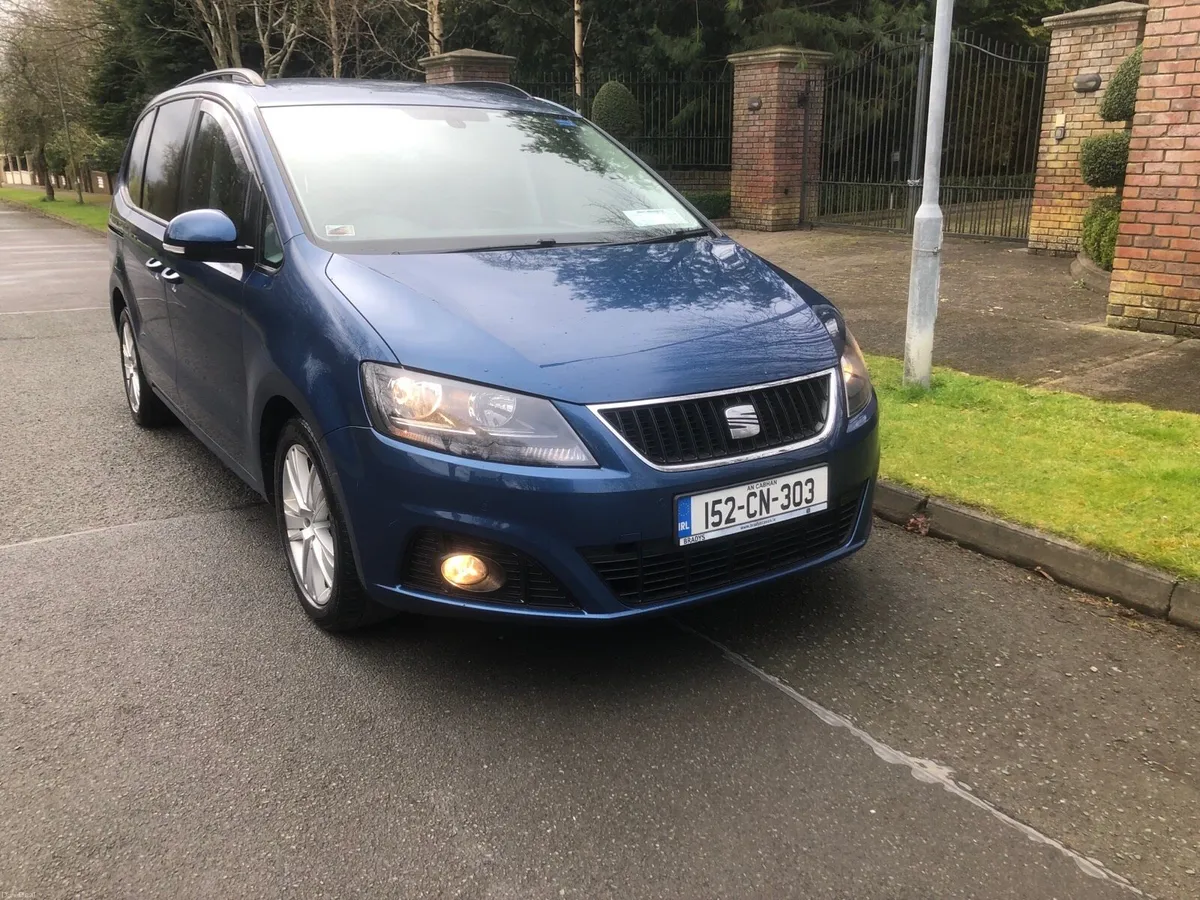 151 SEAT Alhambra 2.0 ltr TDI  nctd taxed 7 seater - Image 3