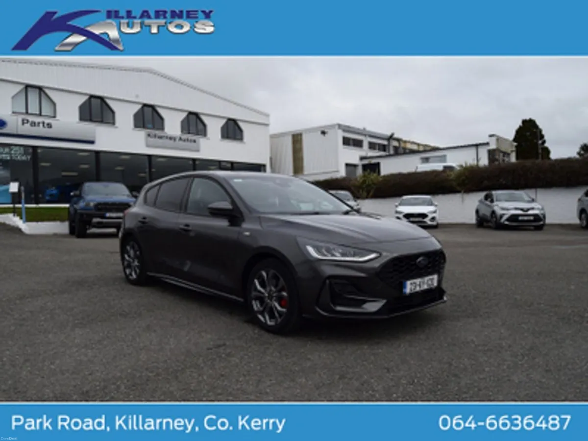 Ford Focus St-line 1.0t 125PS Manual Heated Seats - Image 1