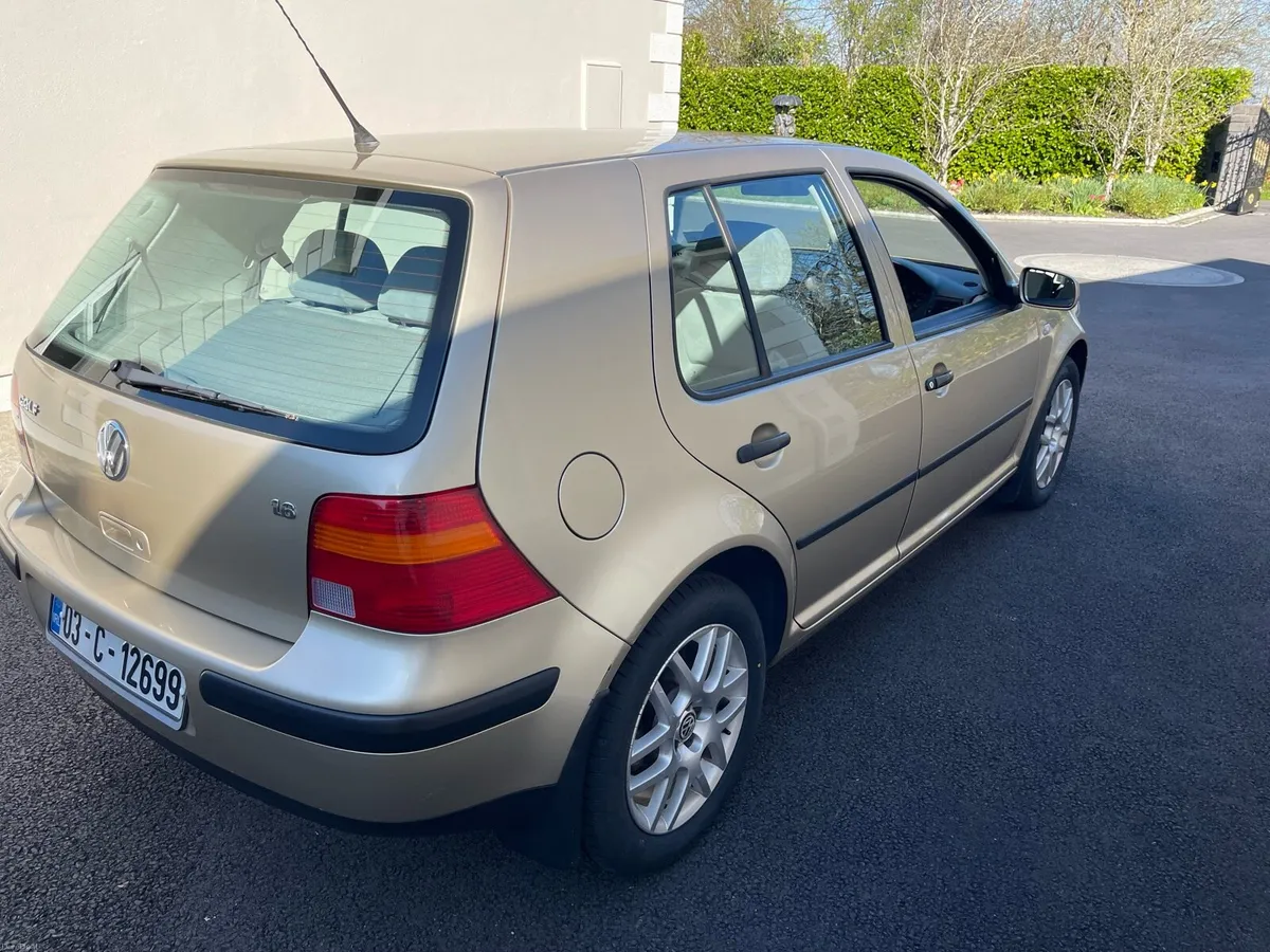 VW GOLF 1.6 NTC August 2026 - Image 4