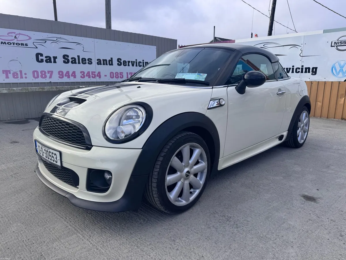 2012 Mini Cooper Coupe 2.0D Low Miles Warranty - Image 2