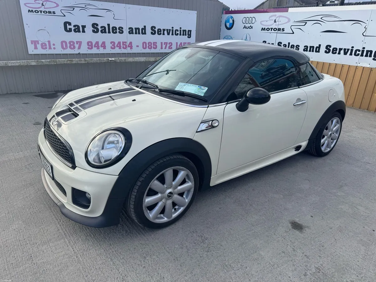 2012 Mini Cooper Coupe 2.0D Low Miles Warranty - Image 1