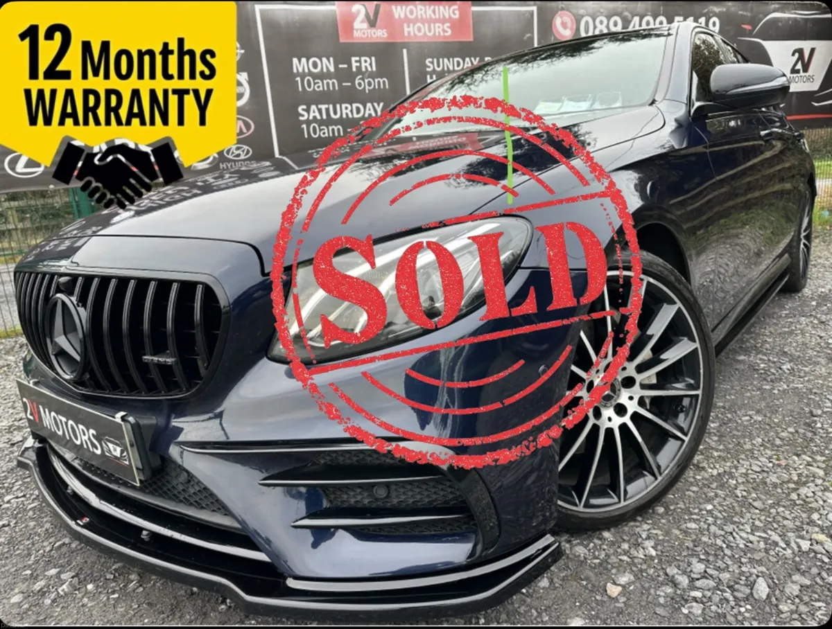 🔵 Mercedes E220D AMG NIGHT EDITION PAN ROOF - Image 1