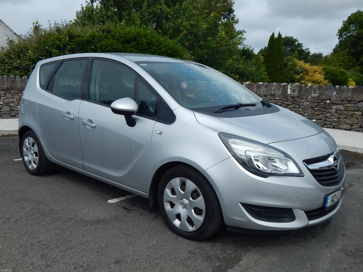 2014 Opel Meriva 1.3 Diesel NCT 11/25 Low Kms - Image 1