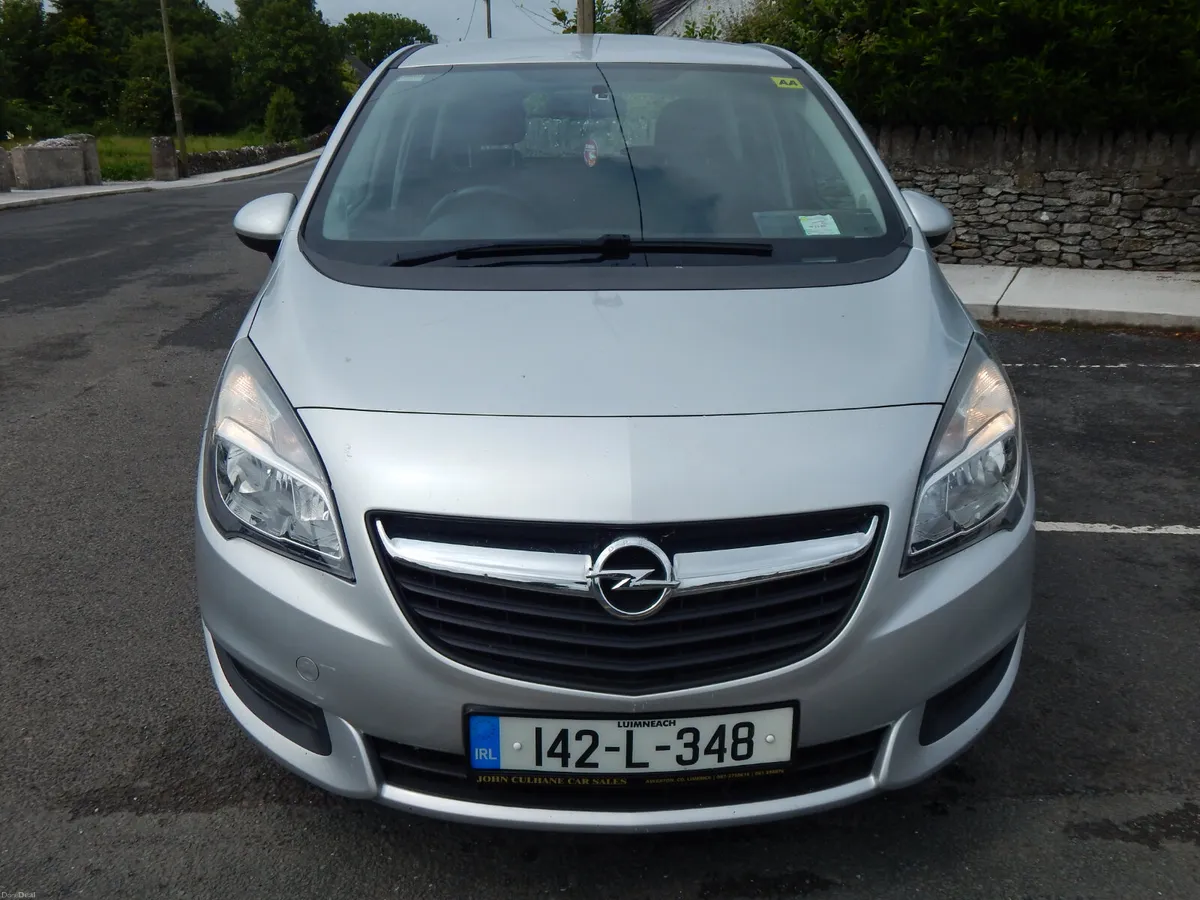 2014 Opel Meriva 1.3 Diesel NCT 11/25 Low Kms - Image 3
