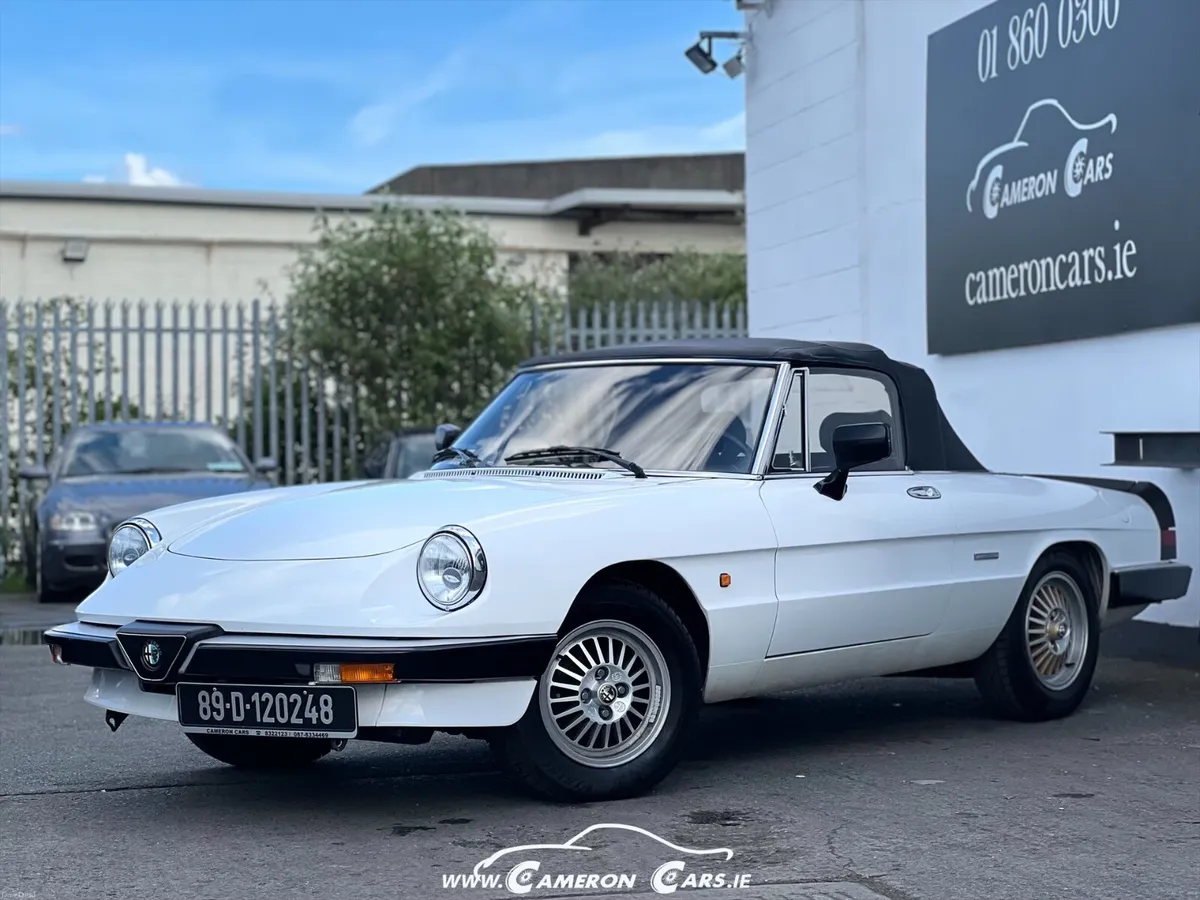 ALFA ROMEO SPIDER LEFT HAND DRIVE ICON - Image 1