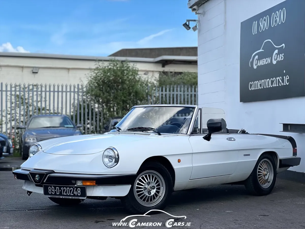 ALFA ROMEO SPIDER LEFT HAND DRIVE ICON - Image 3