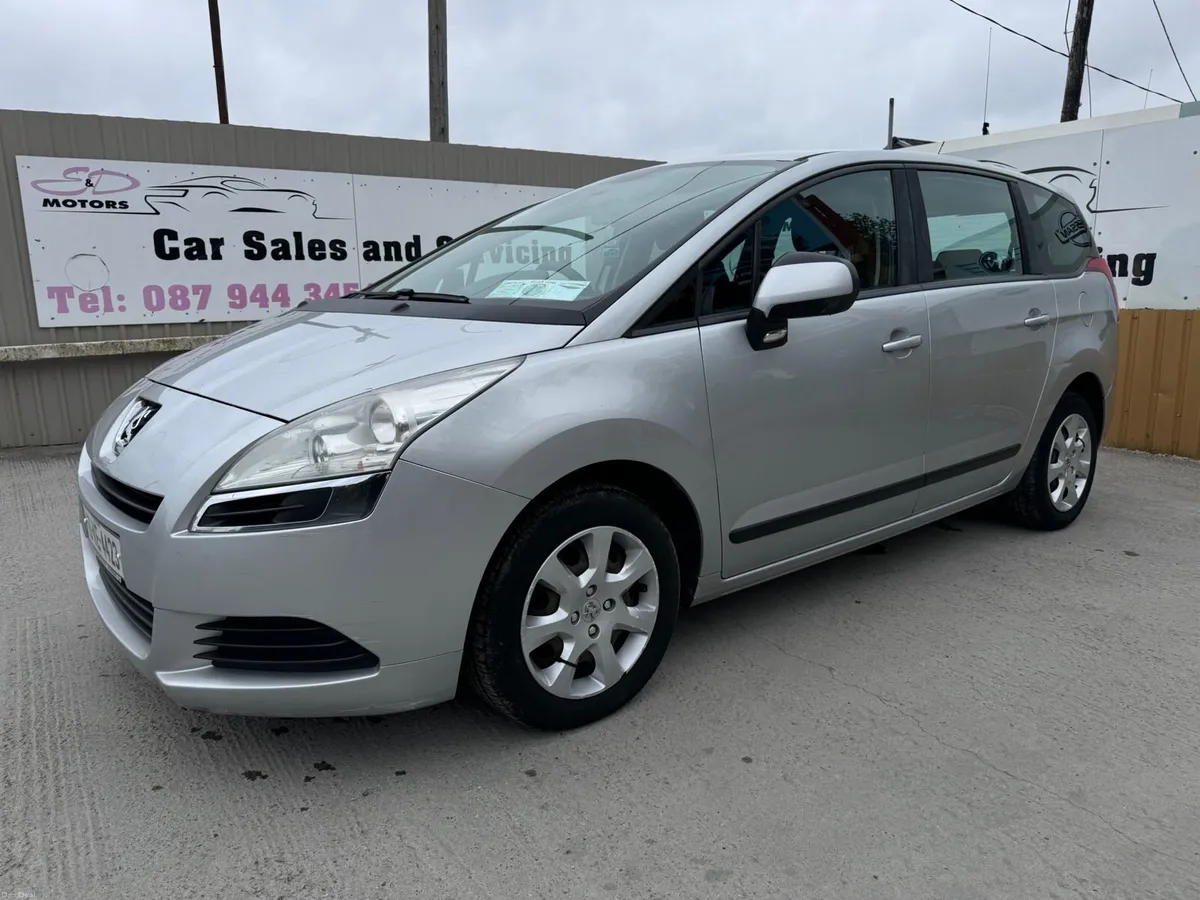 2010 Peugeot 5008  1.6D 7 Seater Warranty - Image 1