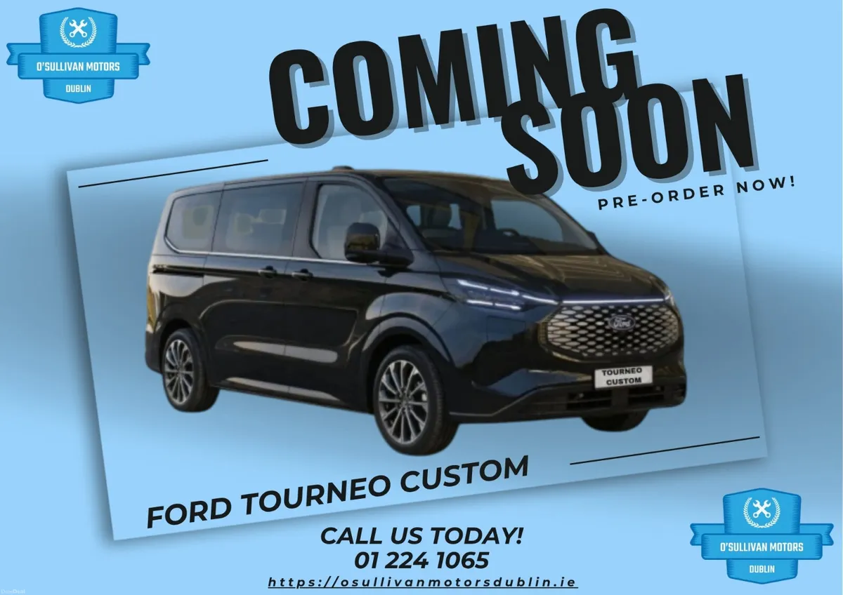 FORD TOURNEO CUSTOM 2026/PLUG-IN-HYBRID/WAV! - Image 1