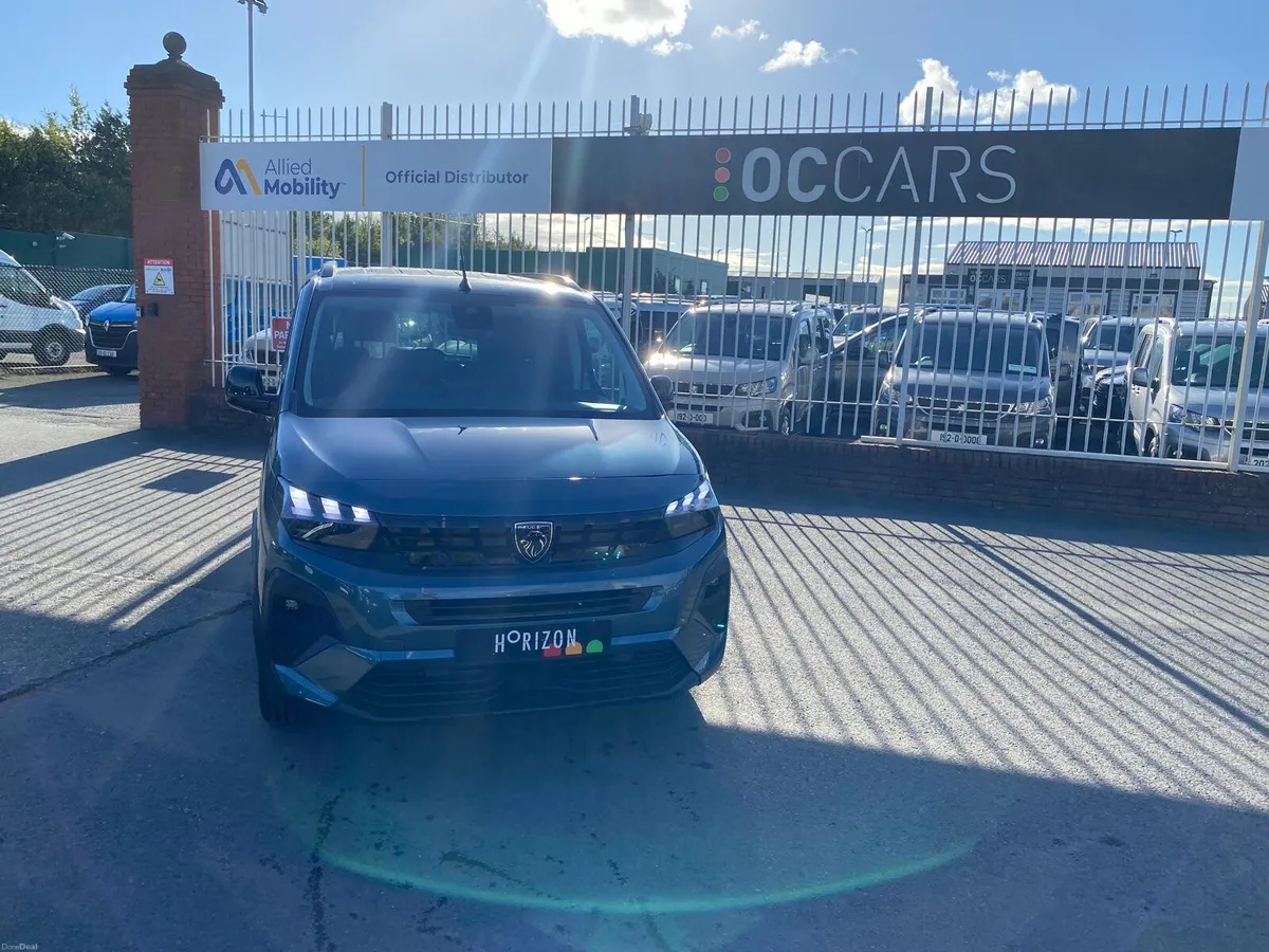 New Peugeot Rifter Horizon RS 7 seats + WC - TAXI - Image 1