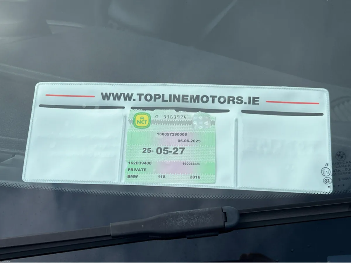 BMW 1-Series ==M-SPORT 118D/AUTO/NEW NCT/IMMACULAT - Image 2
