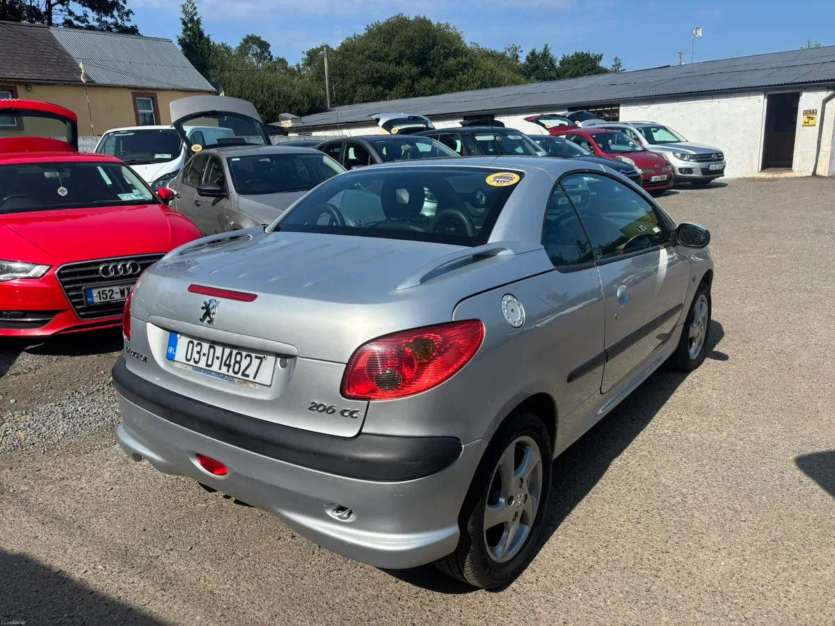 Beautiful Peugeot 206cc New NCT Warranty - Image 4
