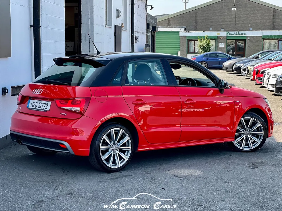 AUDI A1 SLINE AUTOMATIC RED&BLACK STUNNING - Image 4