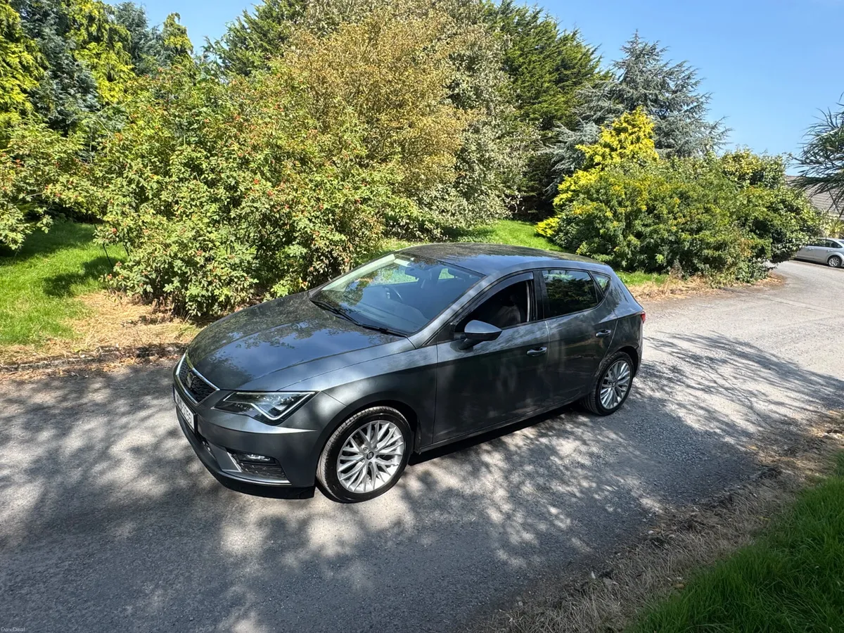 18 SEAT Leon 1.6TDI .. FRESH NCT - Image 4