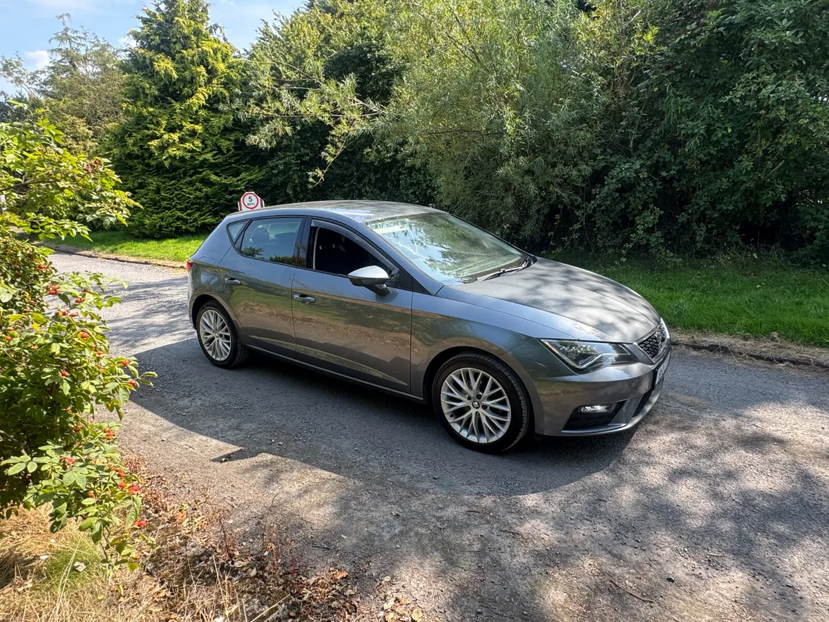 18 SEAT Leon 1.6TDI .. FRESH NCT - Image 1