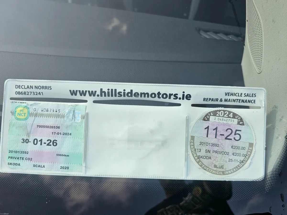 Skoda Scala 2020 low klms - Image 3