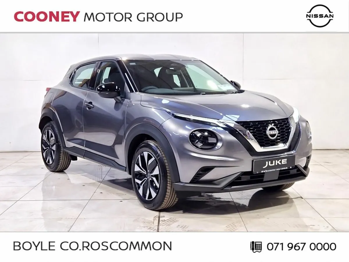 Nissan Juke 1.0T PET 2WD SV  FINANCE FROM 5.9% AIB - Image 1