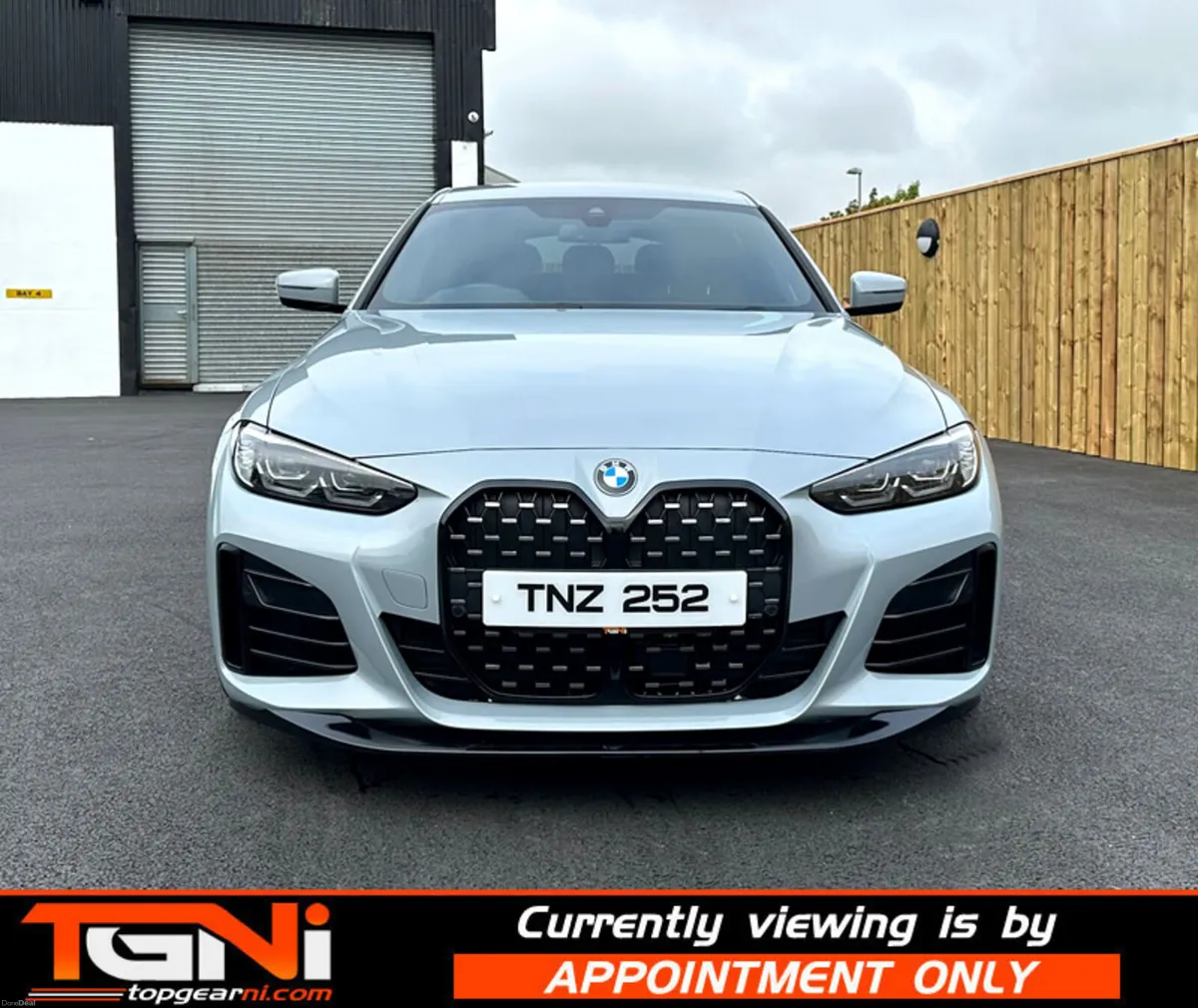 Feb 2022 BMW 4 Series 420d MHT M Sport 5dr NI CAR - Image 3