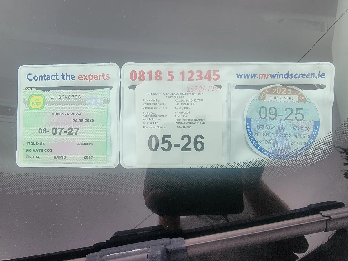 Skoda Rapid 2017 1.4 diesel  call 085 2697260 - Image 3