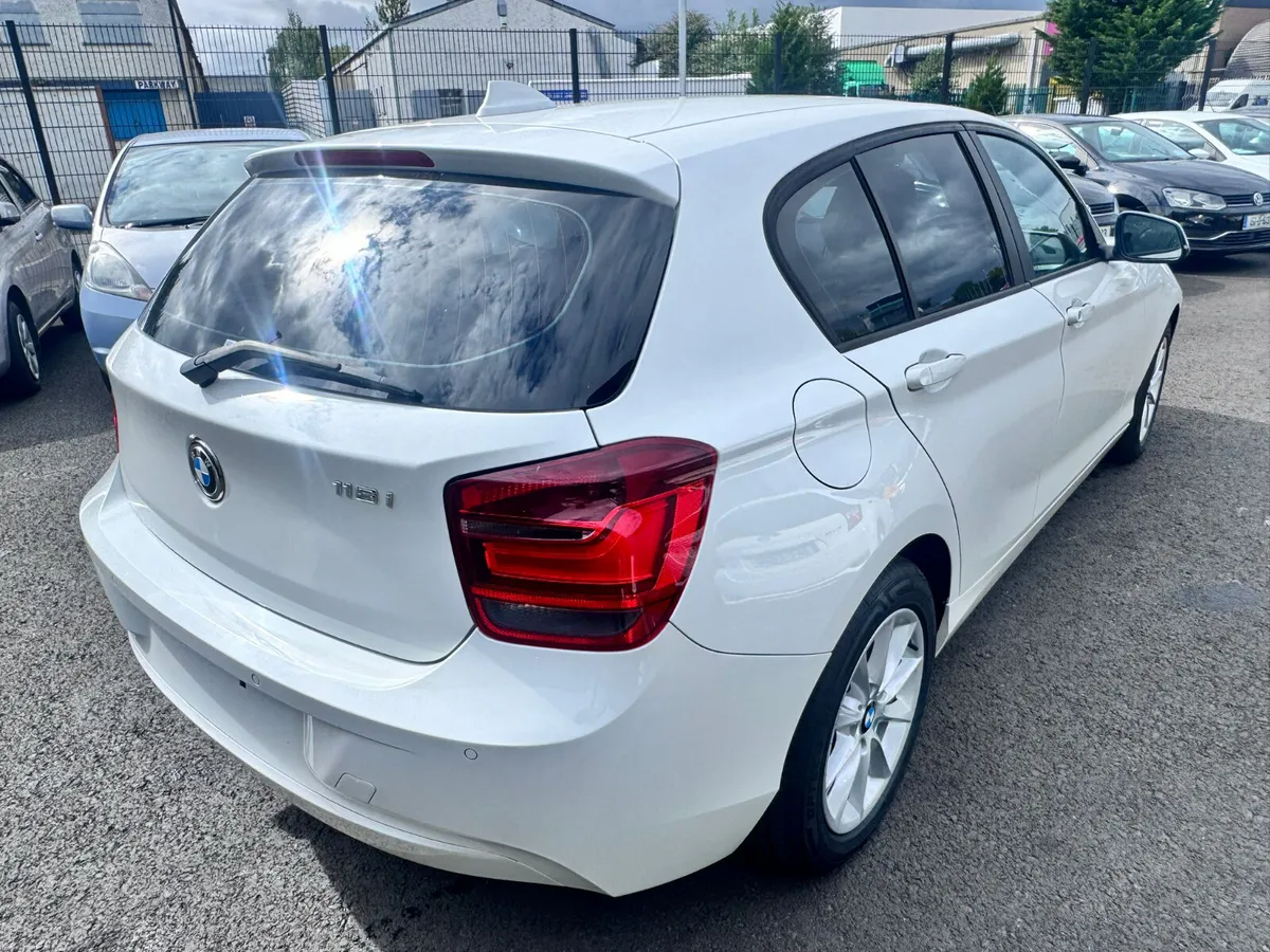 BMW SERIES 1 WHITE 2015 - Image 3