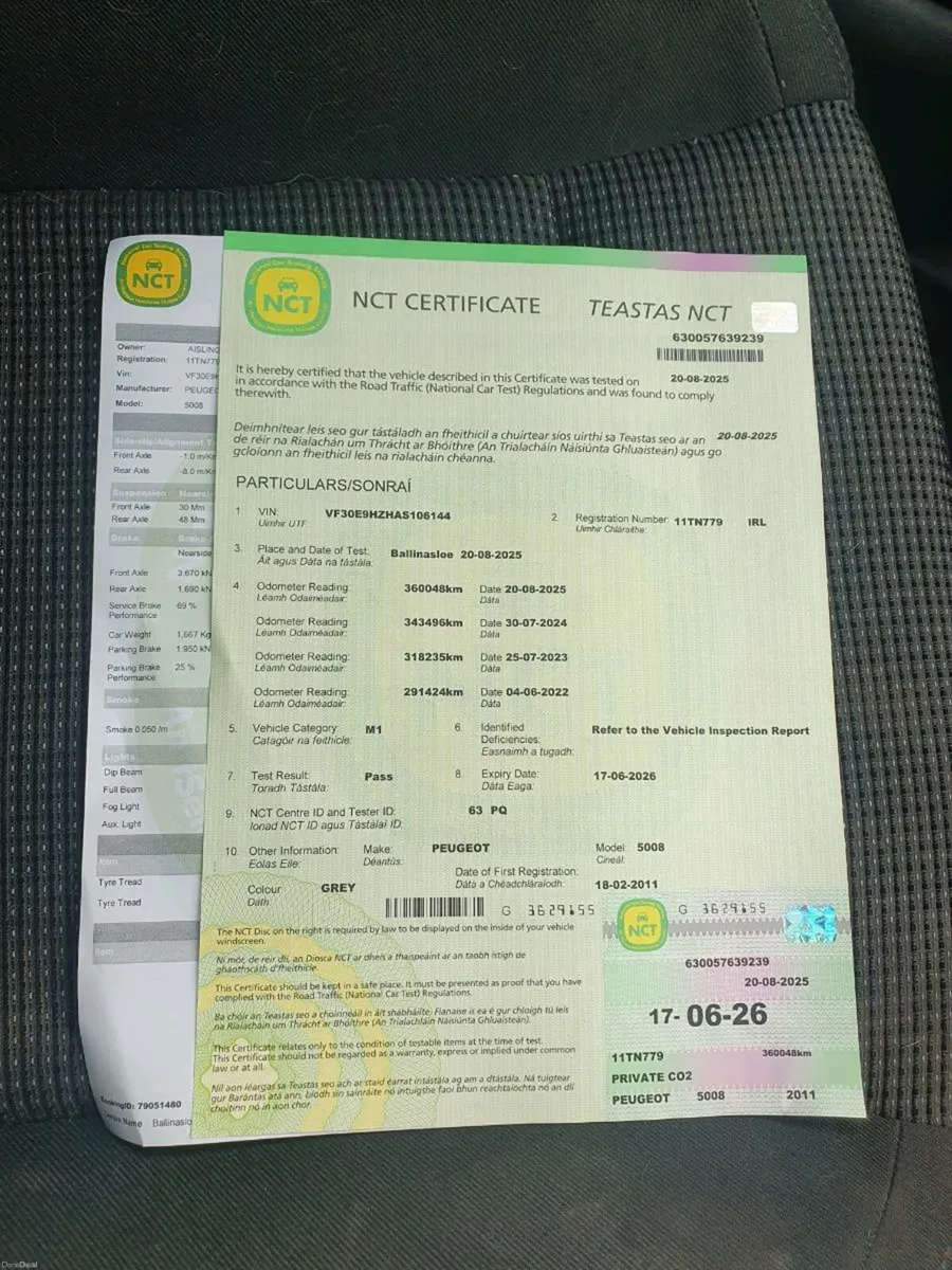 Peugeot 5008 Auto. 7 seater - Image 3