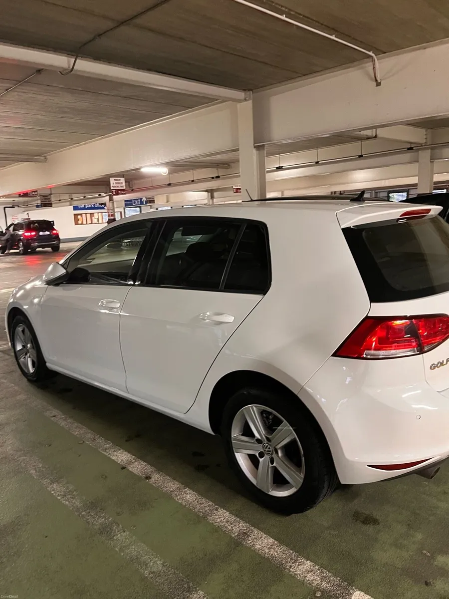 White Volkswagen Golf - Image 4