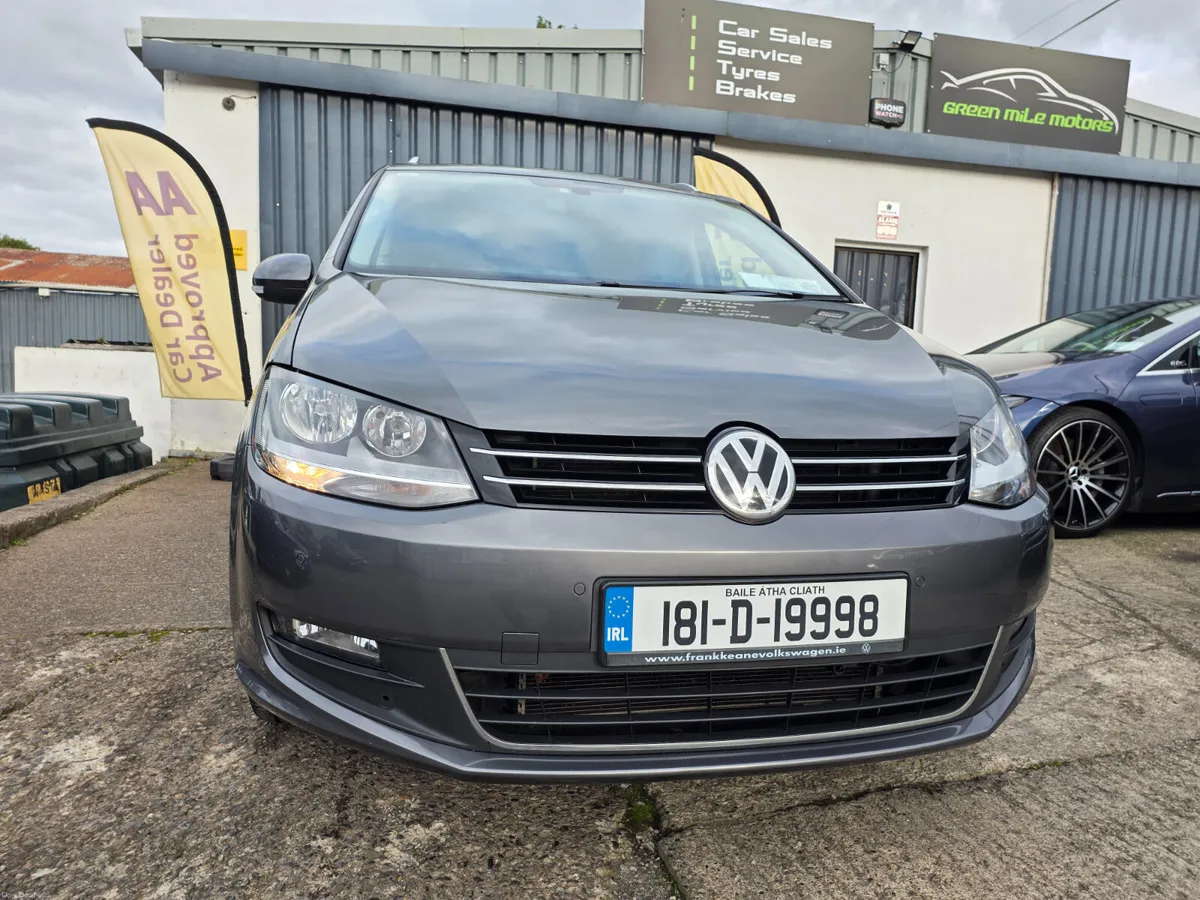 2018 VW SHARAN * 7 SEATER * LOW MILES * - Image 2