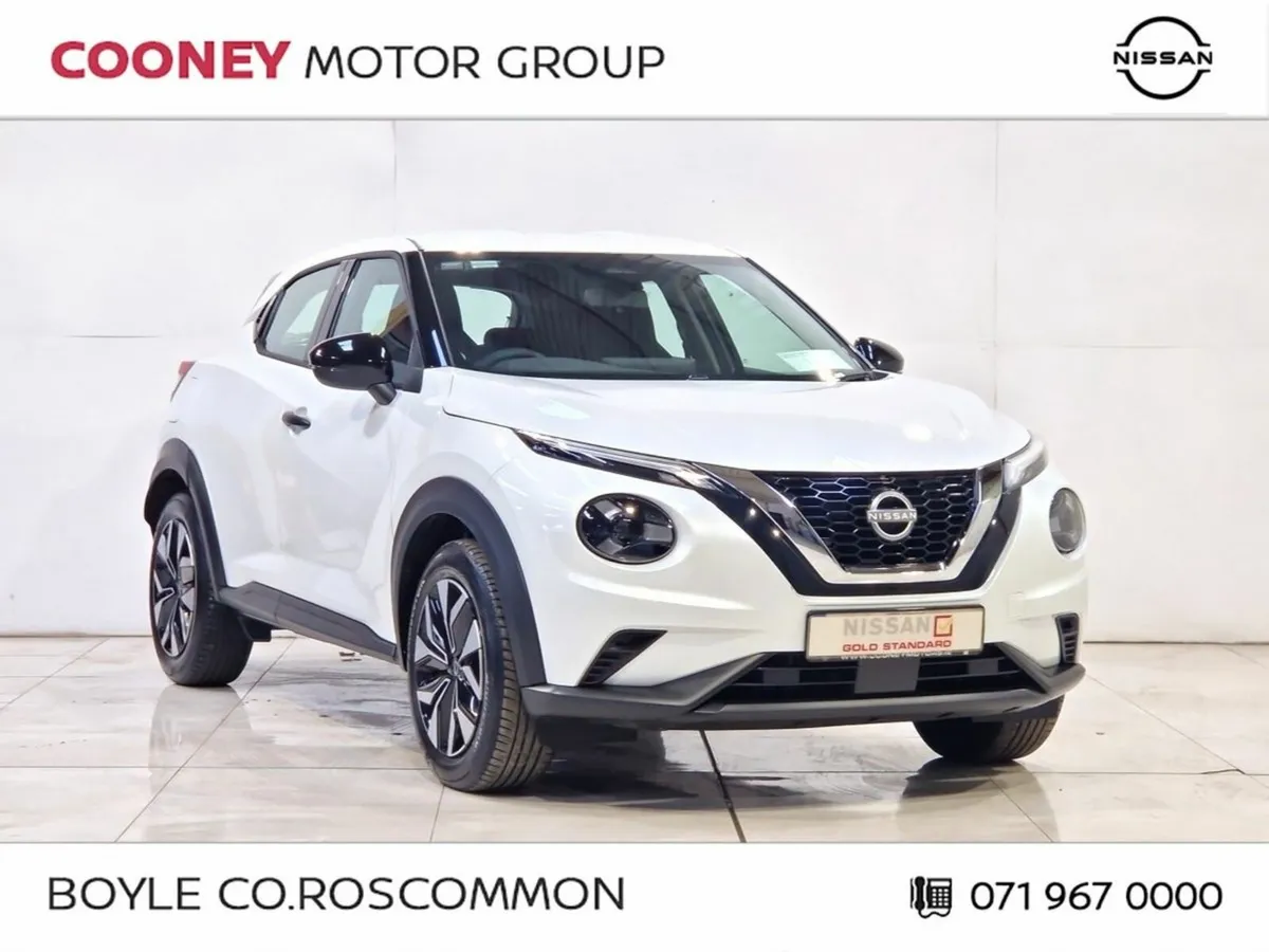Nissan Juke 1.0T PET 2WD SV. €28950 less €2,000 gu - Image 1