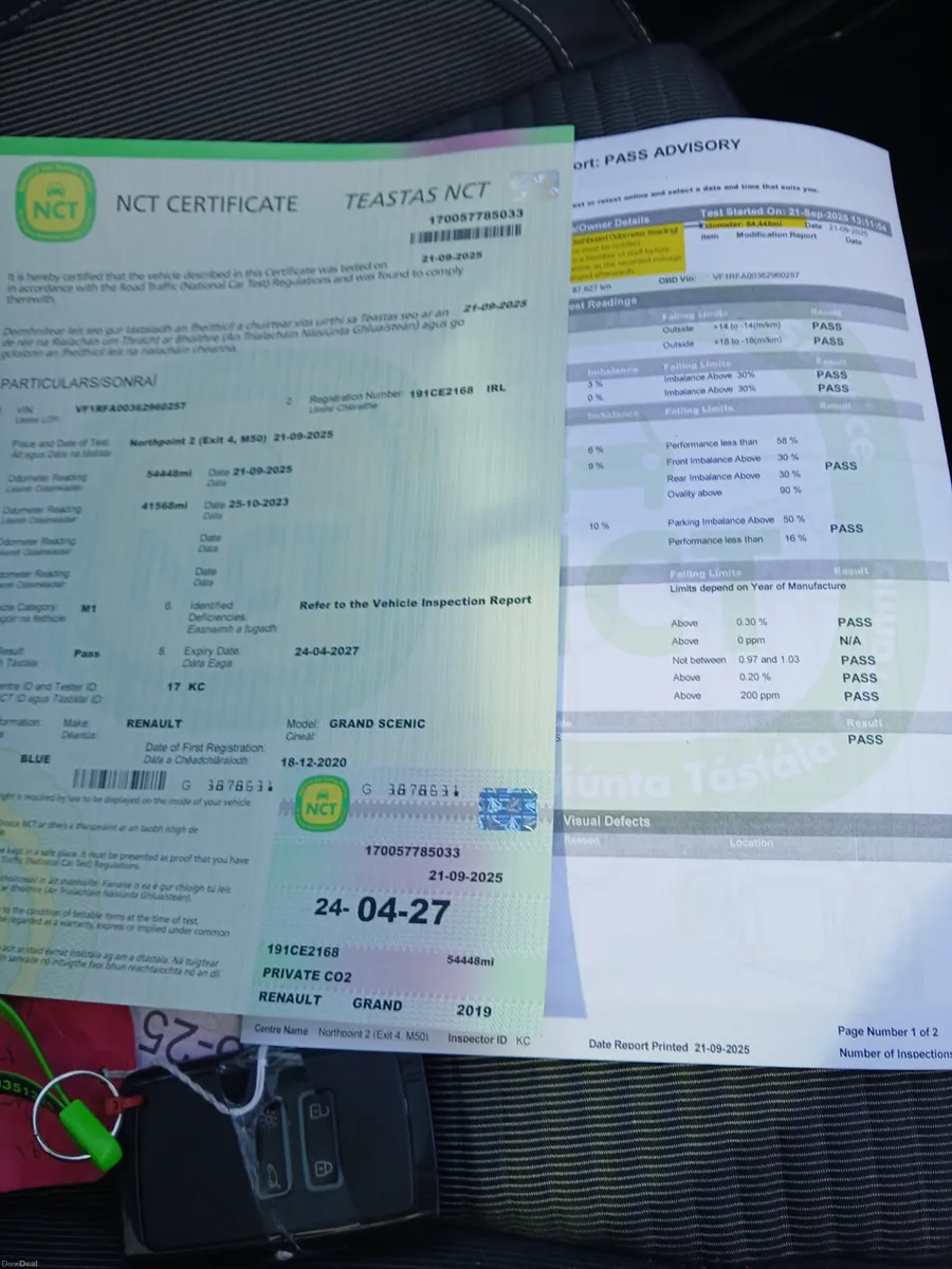 Renault Grand Scenic  cheap 7 seater 2019 - Image 2