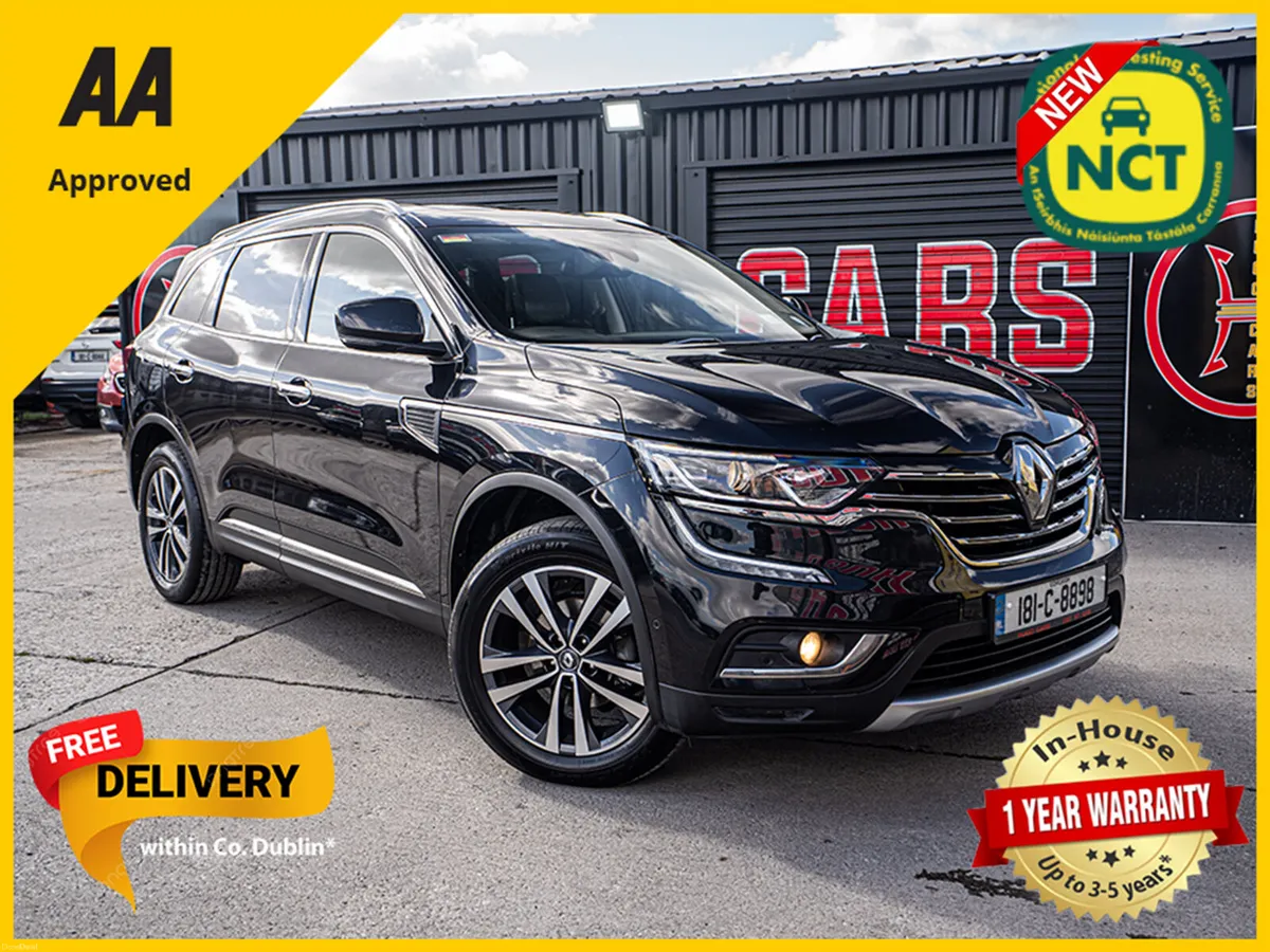 2018 Renault Koleos 1.6d/FSH/New NCT/1yr warranty - Image 1