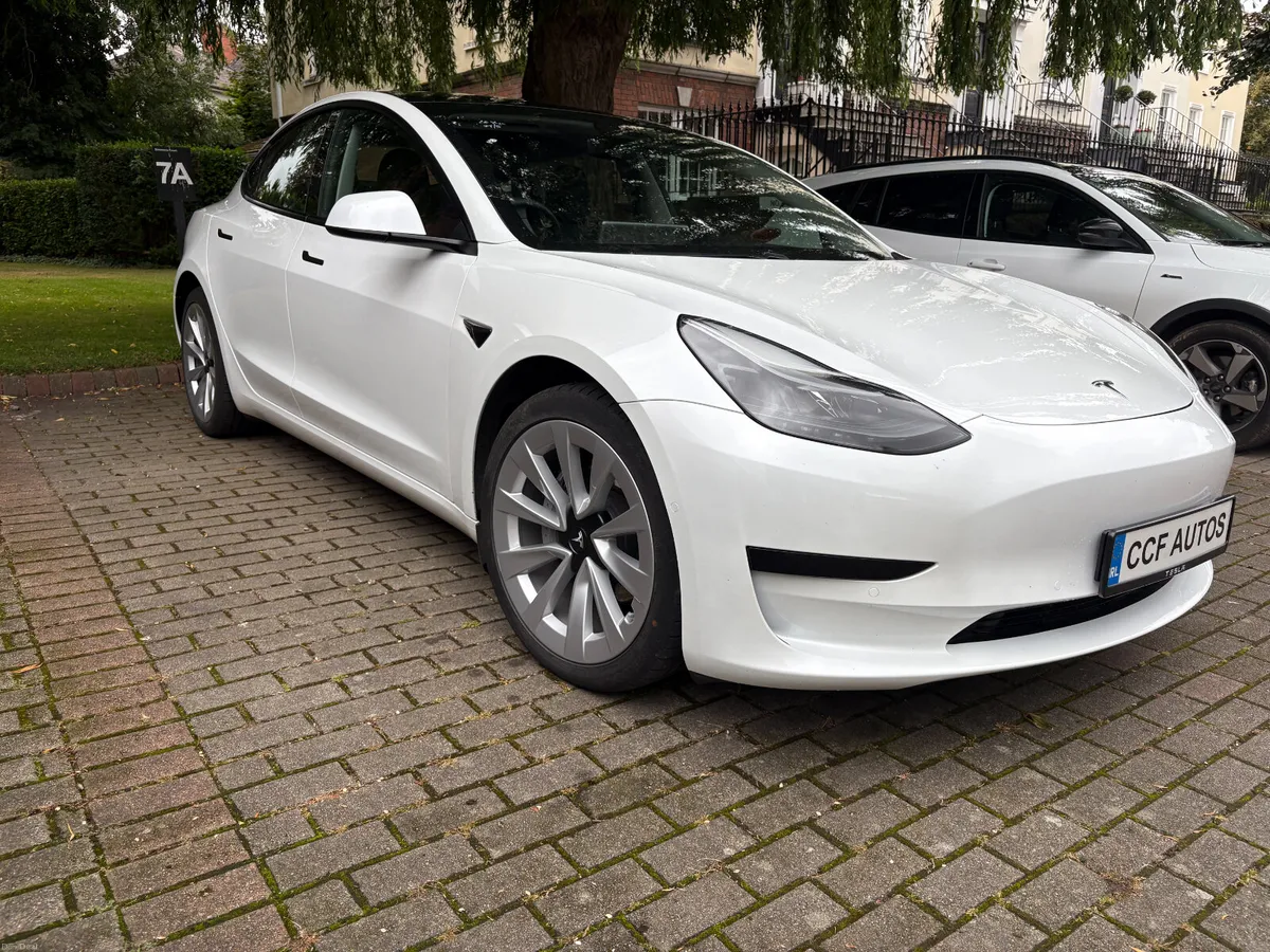 2021 Tesla Model 3 Standard + Upgraded Alloys FSD - Image 1