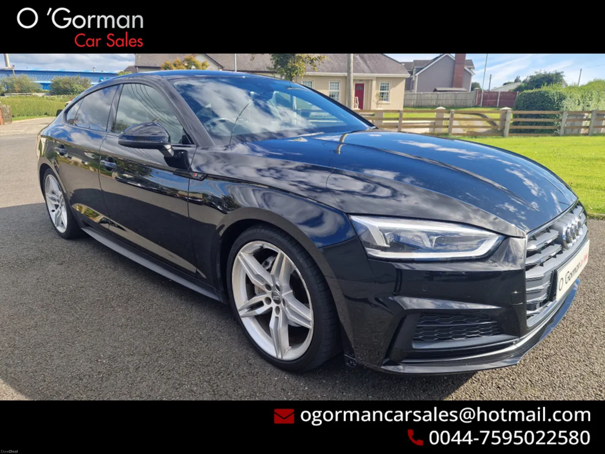 Audi A5 S LINE 40 TDI S-A SPORTBACK LOW MILES - Image 1
