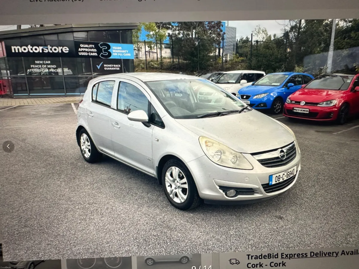 2008 Opel Corsa 1.2i 16v CLUB sold - Image 2