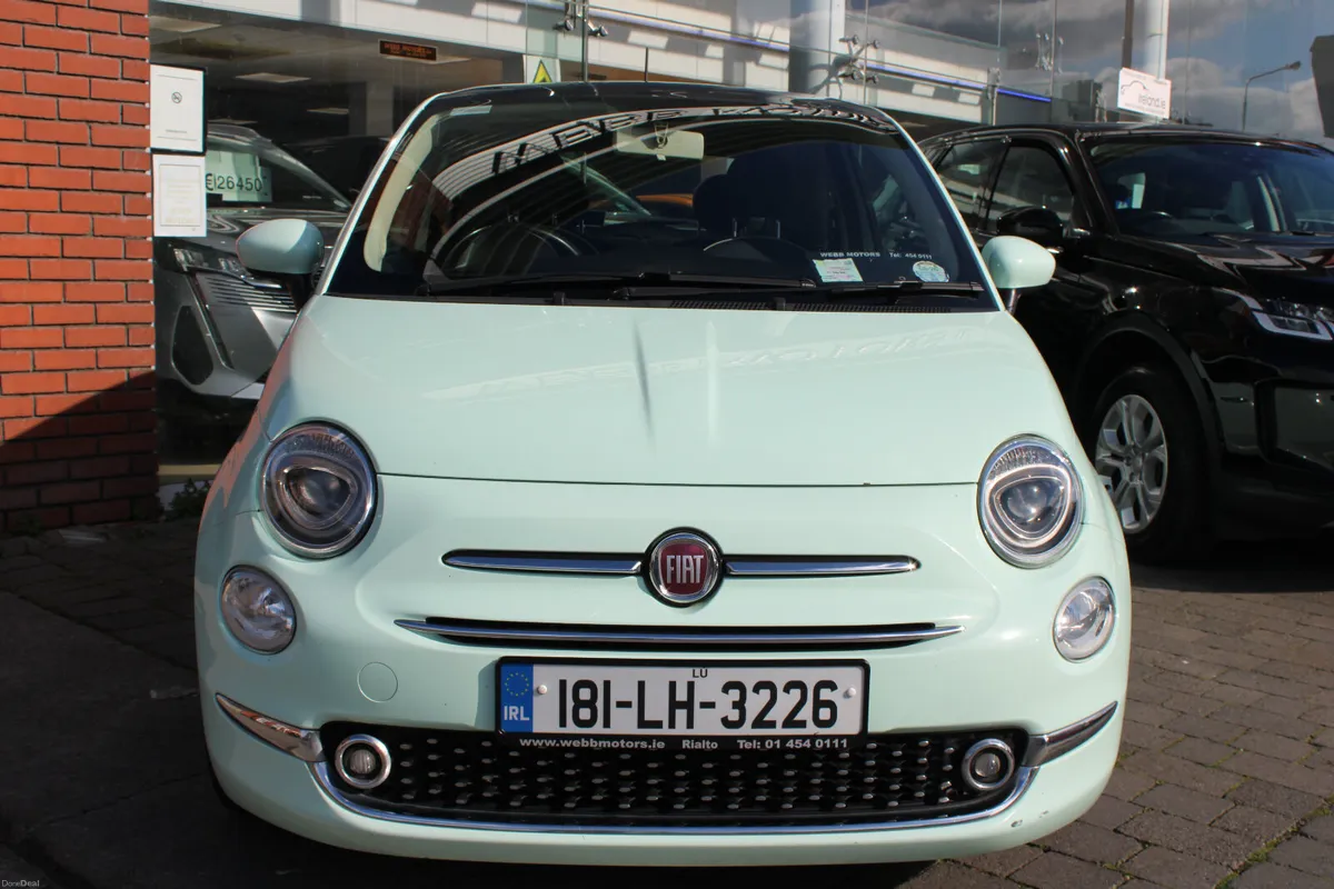 Fiat 500 1.2 LOUNGE 2018 - Image 2