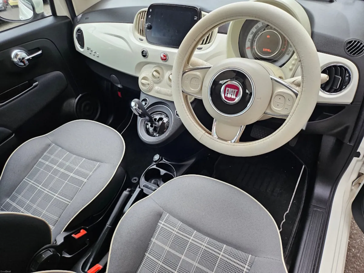 2018 Fiat 500 Auto 12 Months Warranty Finance - Image 2
