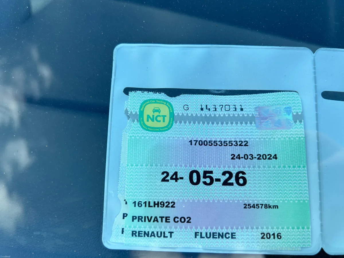 Renault Fluence 2016 nct 05/2027 - Image 6