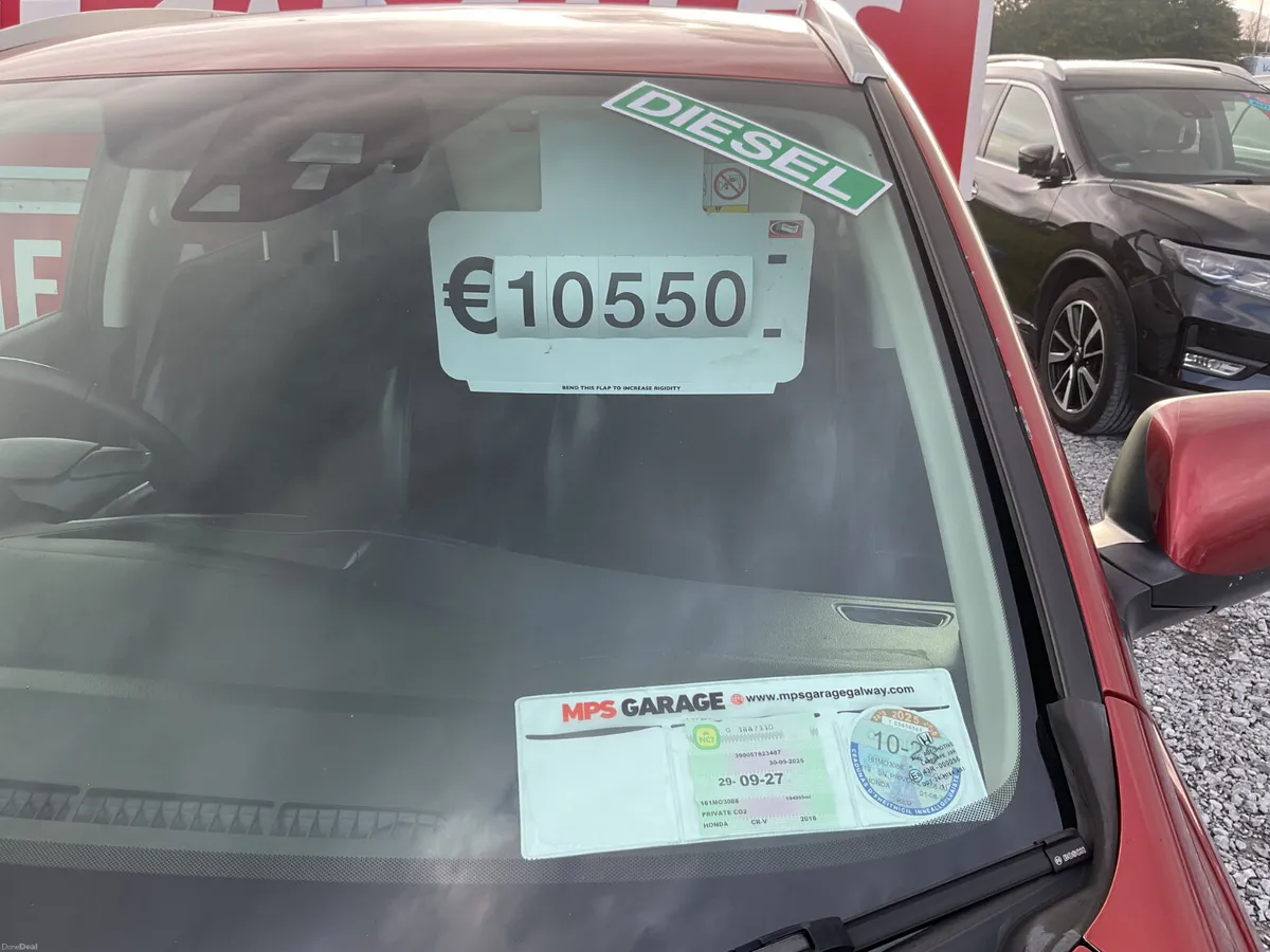 2016 HONDA CR-V 1.6 DIESEL NCT 9/27 SPOTLESS - Image 4