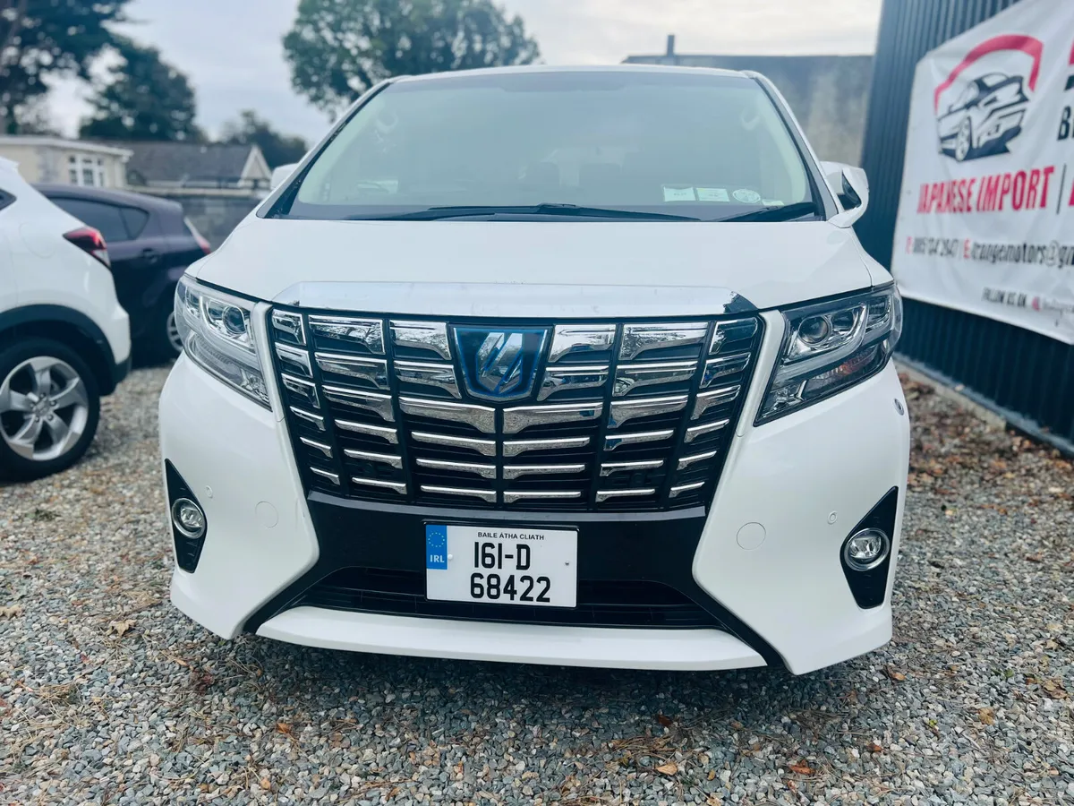 Toyota Alphard 2016** beige leather ** - Image 6