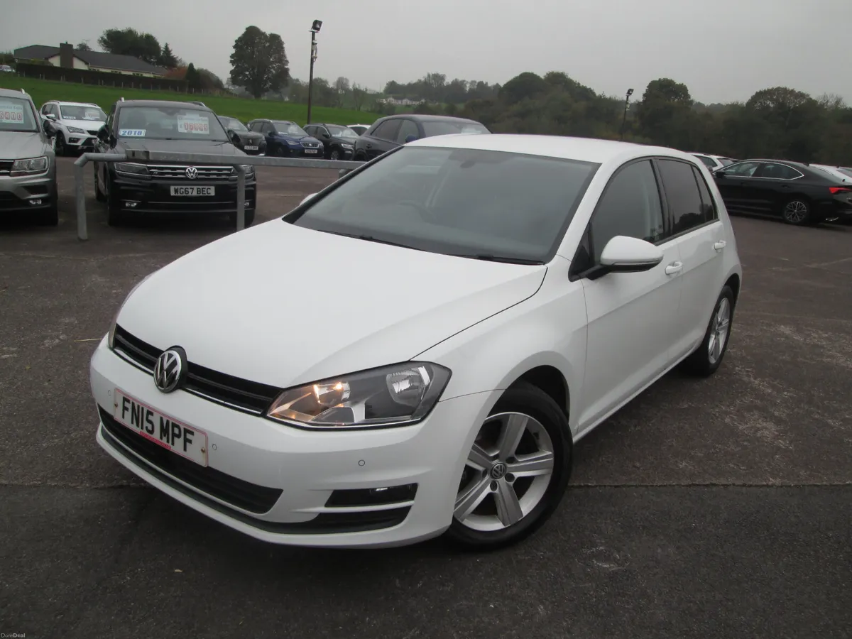 2015  VOLKSWAGEN  GOLF  1.6  TDI  MATCH  5DR - Image 2