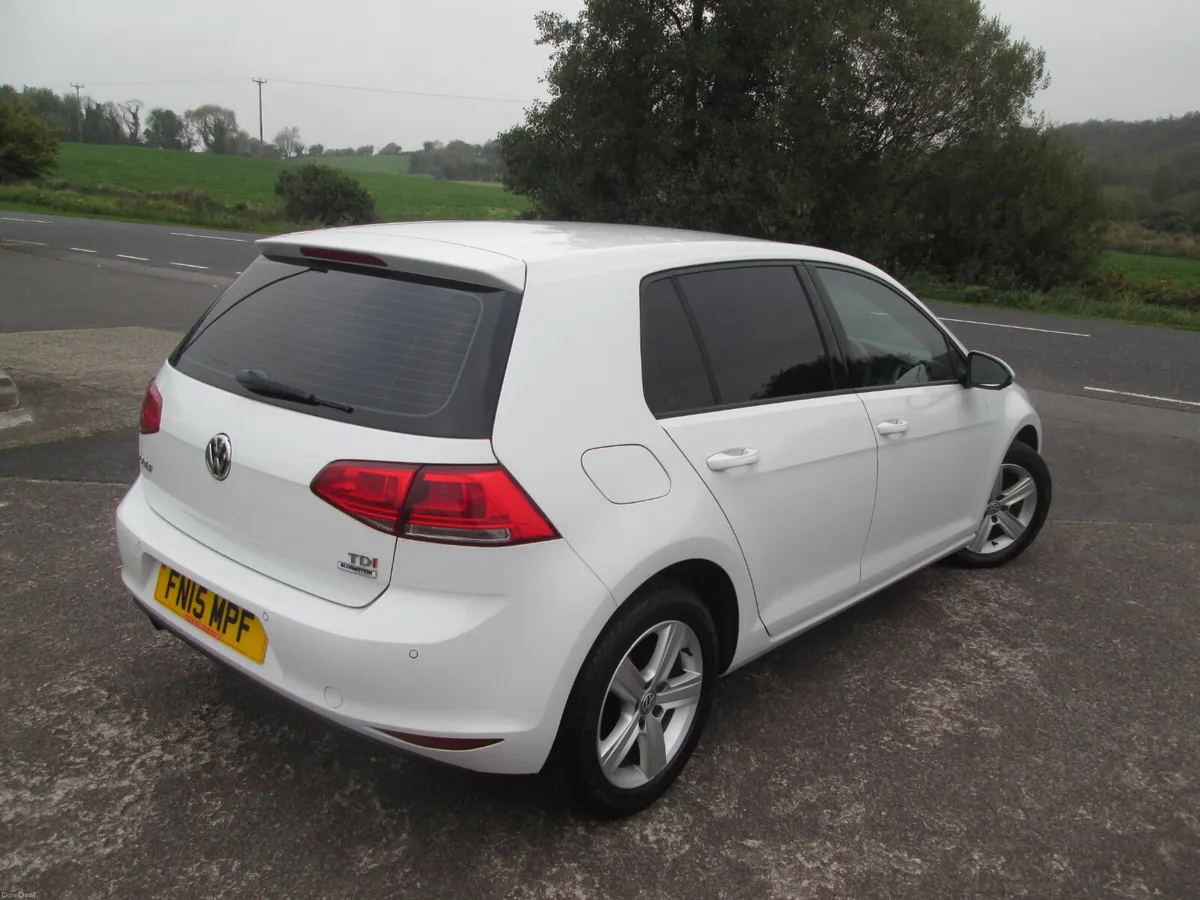 2015  VOLKSWAGEN  GOLF  1.6  TDI  MATCH  5DR - Image 4