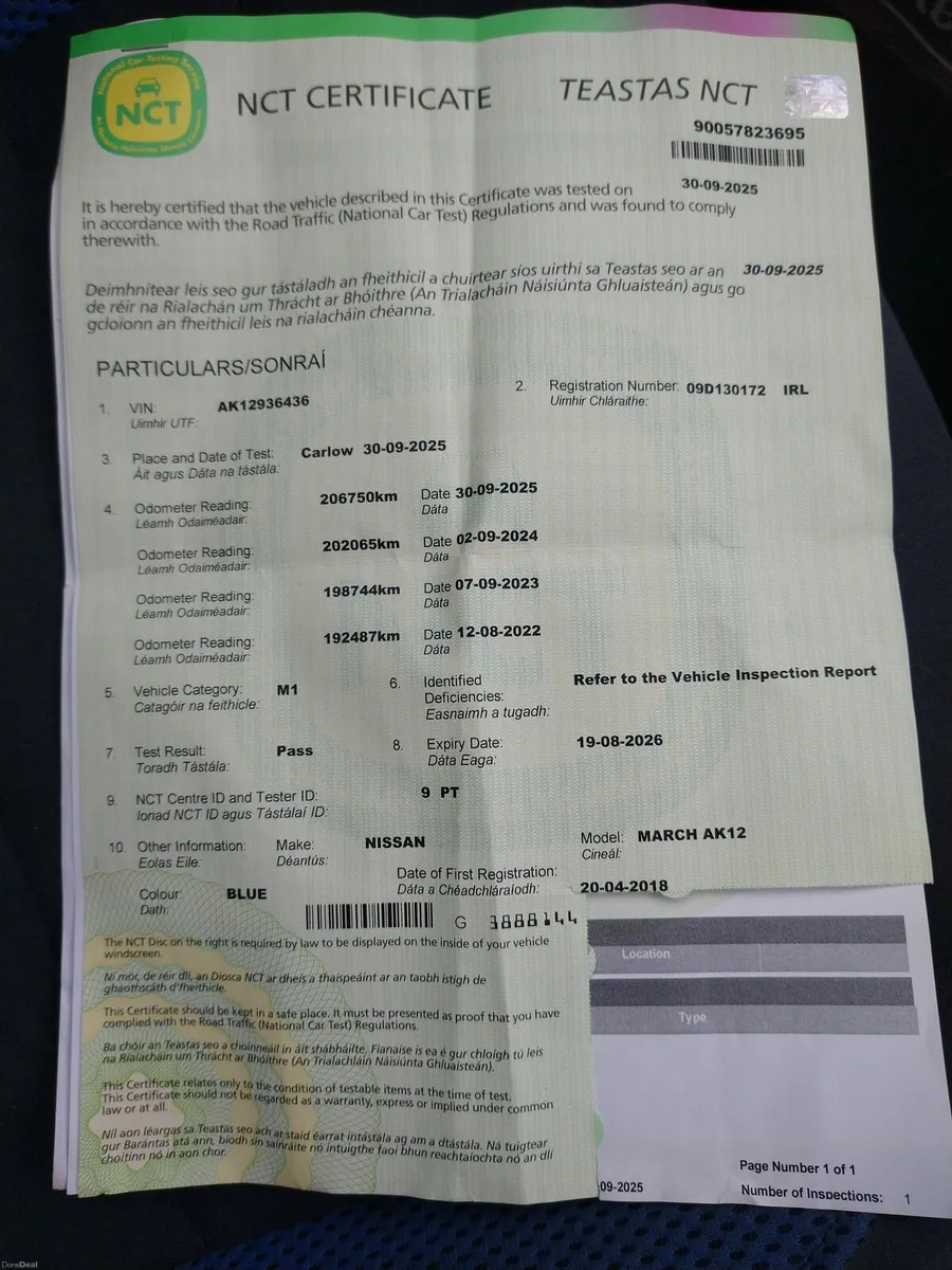 Nissan March 12SR - Pacific blue - 110bhp - Image 4