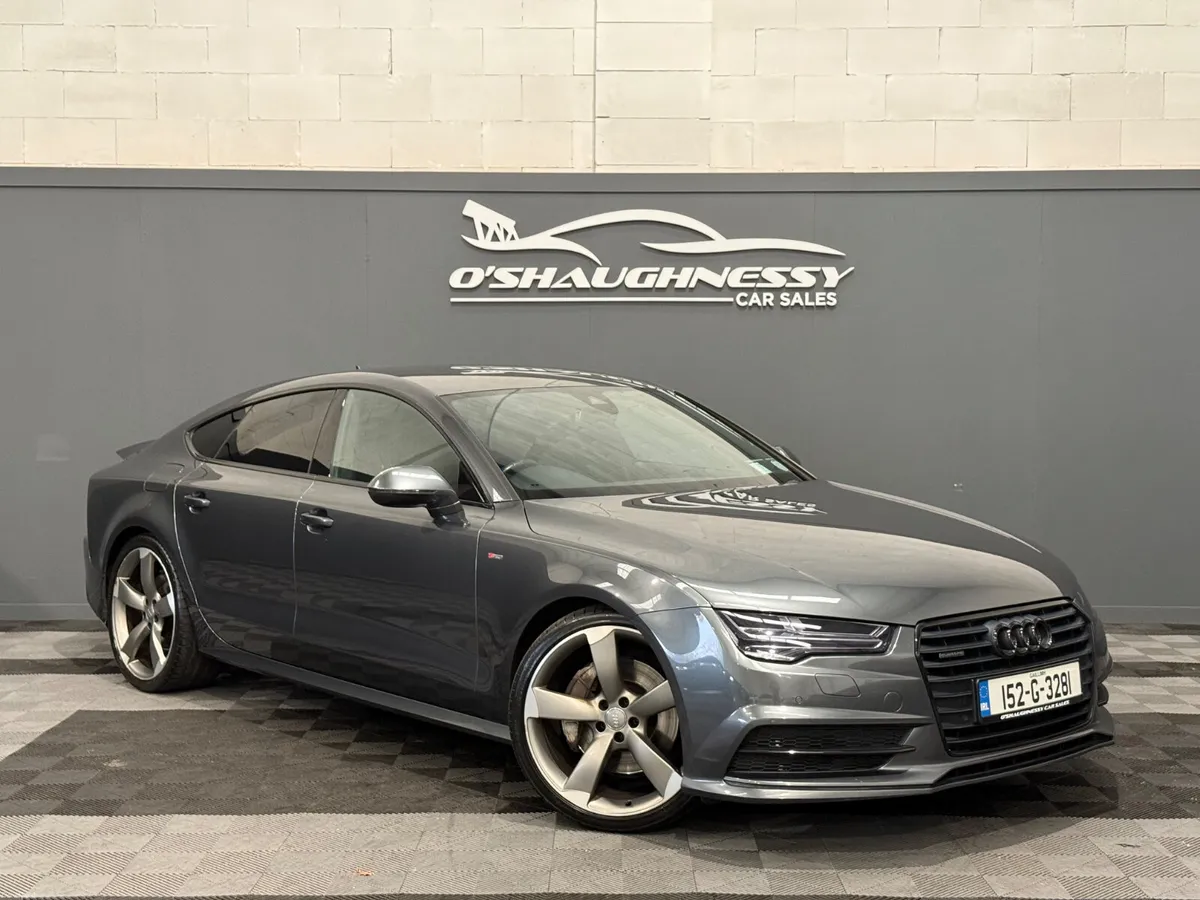 Audi A7 2015 S-Line Bi-Turbo 320 BHP Black Edition - Image 1