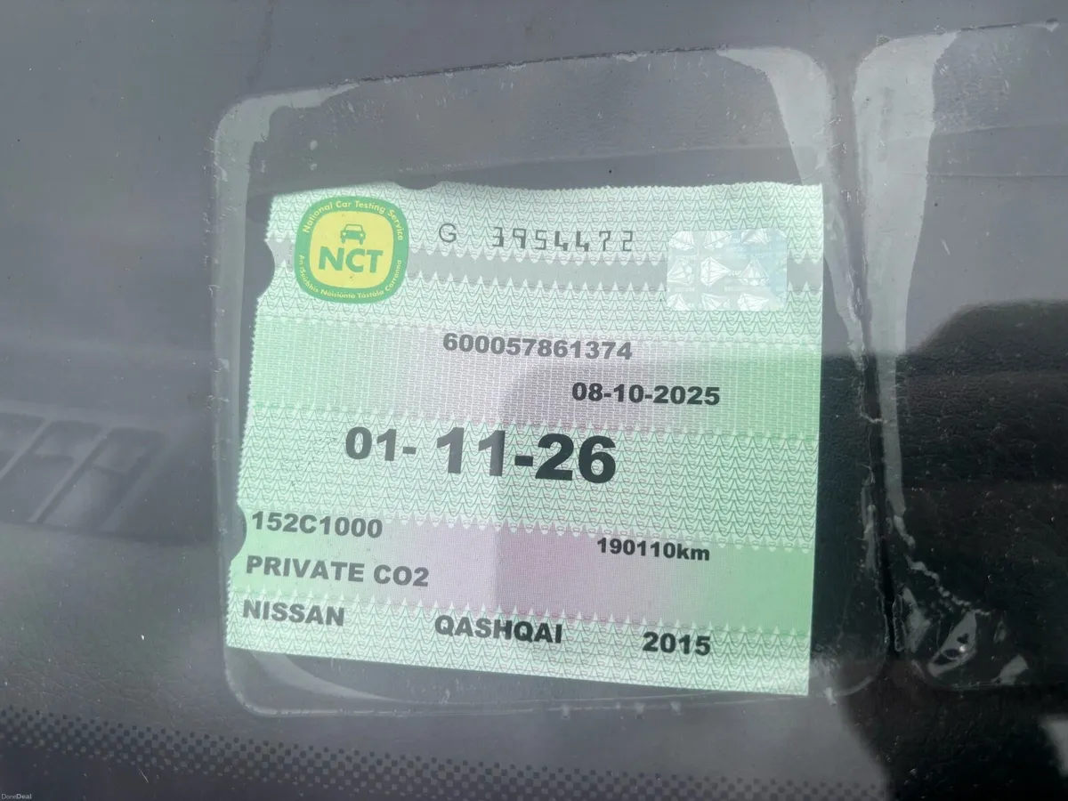 Nissan Qashqai  2015 ( New NCT ) - Image 3