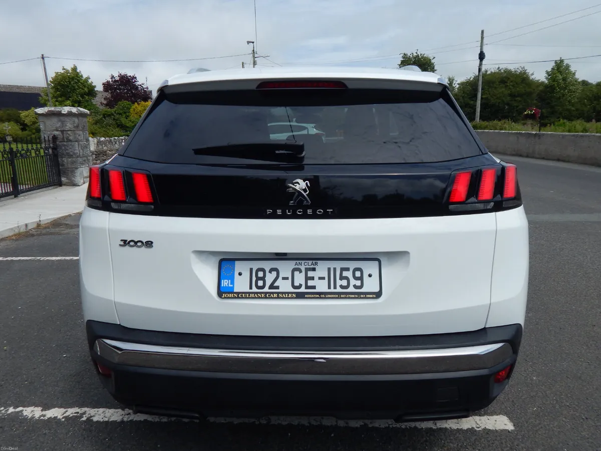 2018 Peugeot 3008 1.5 130HBP NCT 12/26 - Image 6