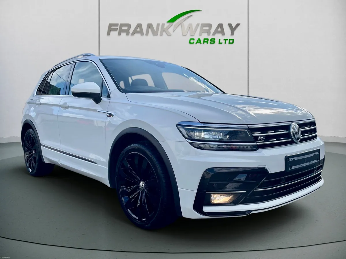 2018 VOLKSWAGEN TIGUAN R-LINE 2.0 TDI 150 BHP MINT - Image 3